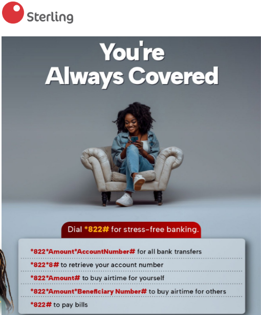 Sterling Bank USSD Code
