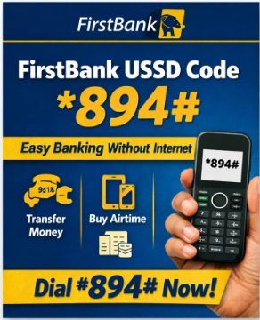 FirstBank USSD Code