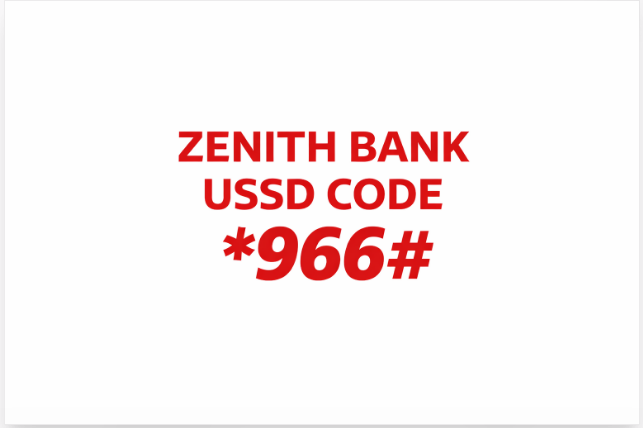 Zenith Bank USSD Code